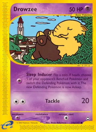 Carta Drowzee