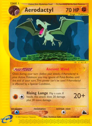 Carta Aerodactyl