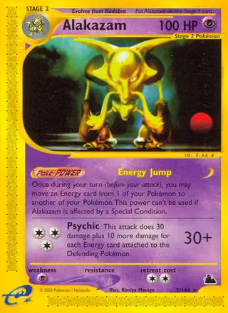 Carta Alakazam