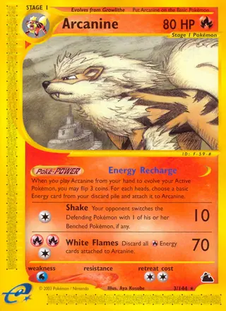 Carta Arcanine