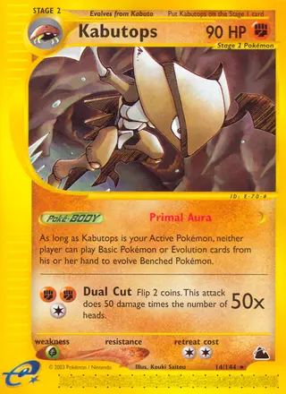 Carta Kabutops