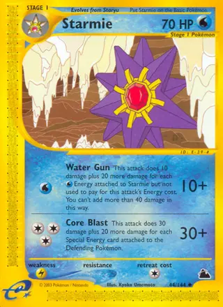Carta Starmie
