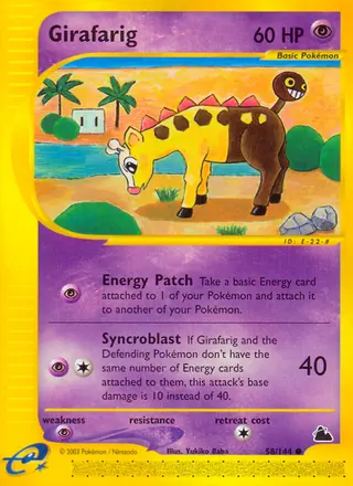 Carta Girafarig