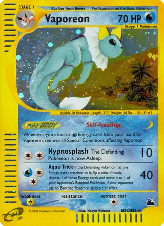 Carta Vaporeon