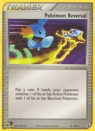 Carta Pokémon Reversal