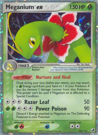 Carta Meganium ex