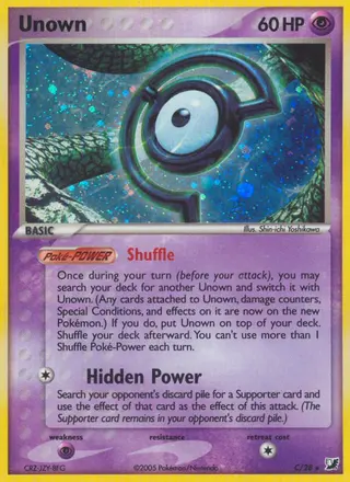 Carta Unown