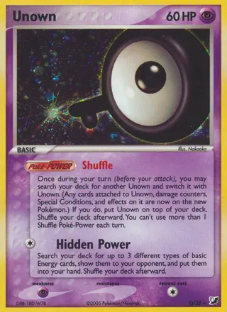 Carta Unown