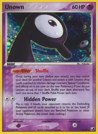 Carta Unown