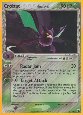 Carta Crobat δ