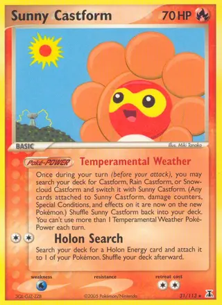 Carta Sunny Castform