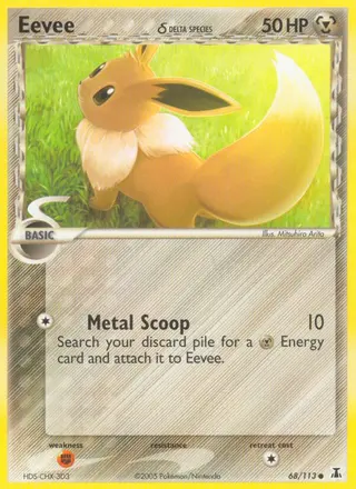 Carta Eevee δ