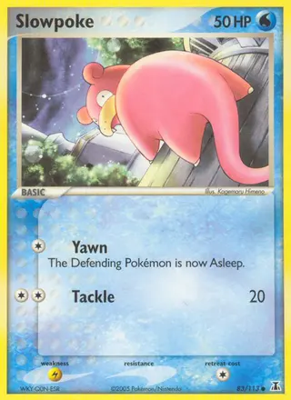 Carta Slowpoke
