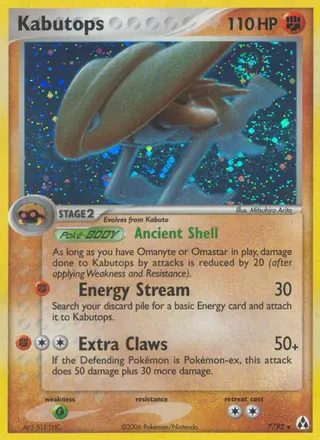 Carta Kabutops