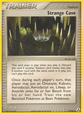 Carta Strange Cave