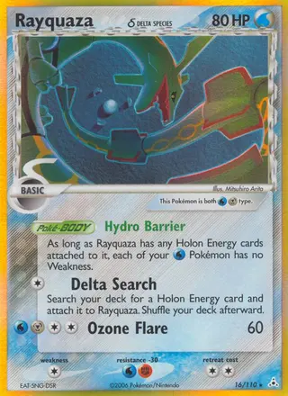 Carta Rayquaza δ