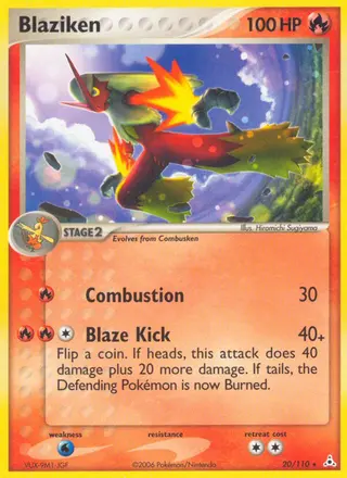 Carta Blaziken