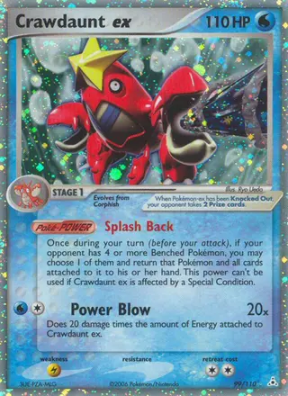 Carta Crawdaunt ex