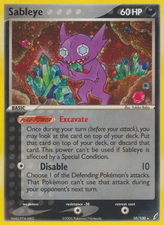 Carta Sableye