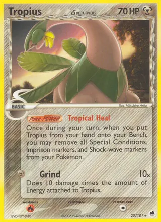 Carta Tropius δ