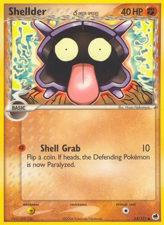Carta Shellder δ
