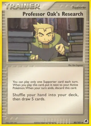 Carta Professor Oak's Research