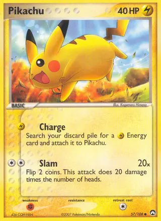 Carta Pikachu