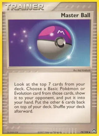 Carta Master Ball