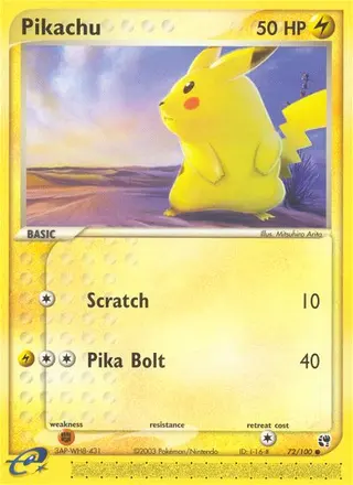 Carta Pikachu