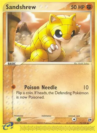 Carta Sandshrew