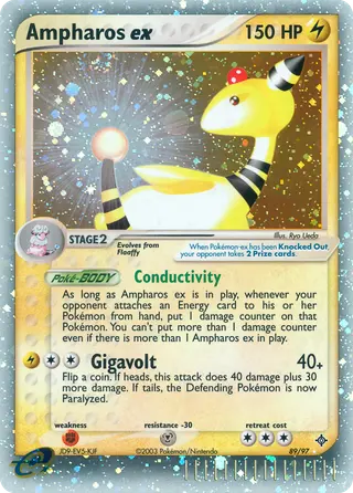 Carta Ampharos ex