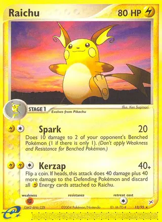 Carta Raichu