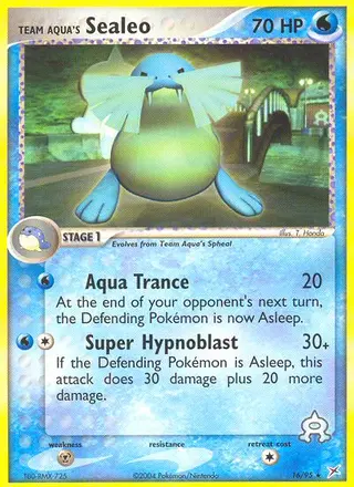 Carta Team Aqua's Sealeo