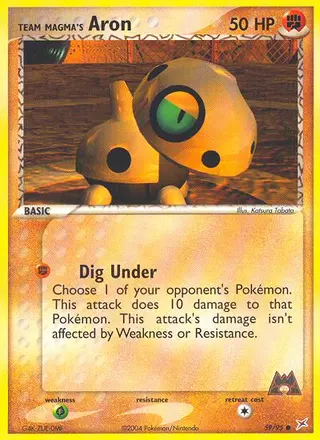 Carta Team Magma's Aron
