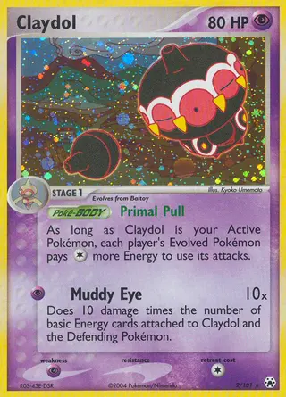 Carta Claydol