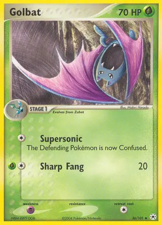 Carta Golbat