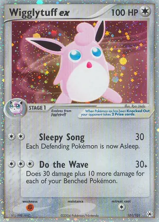 Carta Wigglytuff ex