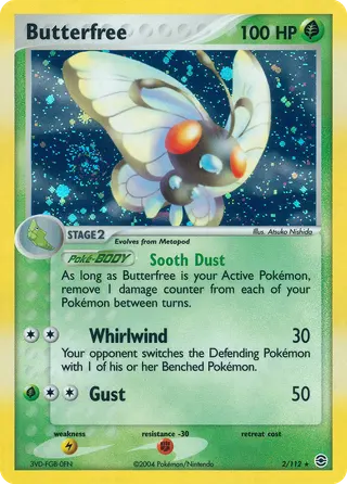 Carta Butterfree