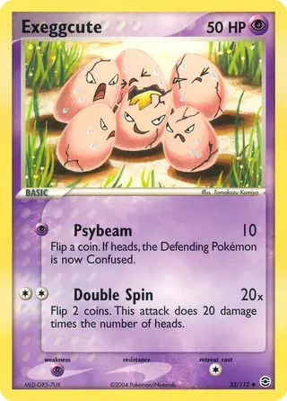 Carta Exeggcute