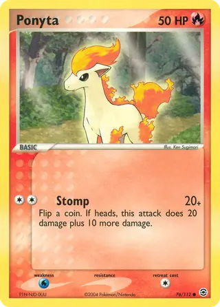Carta Ponyta