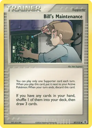 Carta Bill's Maintenance