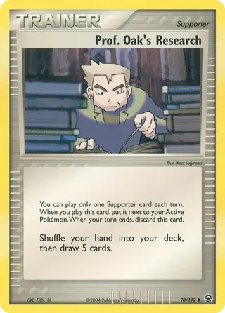 Carta Prof. Oak's Research