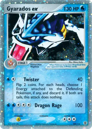 Carta Gyarados ex