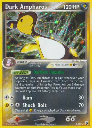 Carta Dark Ampharos