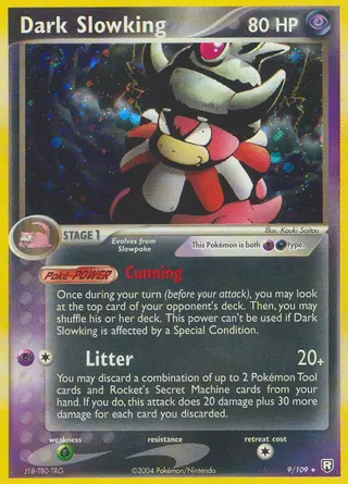 Carta Dark Slowking