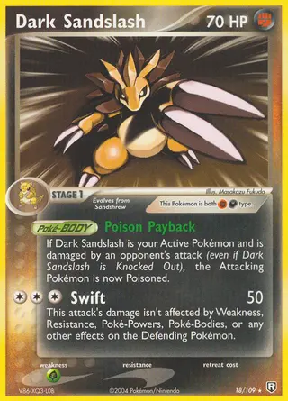 Carta Dark Sandslash
