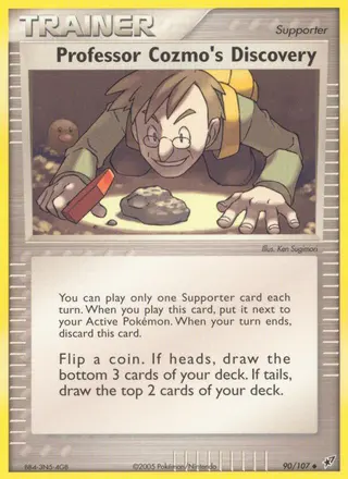 Carta Professor Cozmo's Discovery