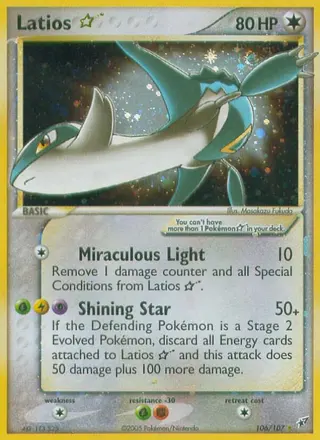 Carta Latios Star