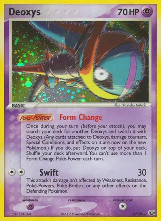 Carta Deoxys