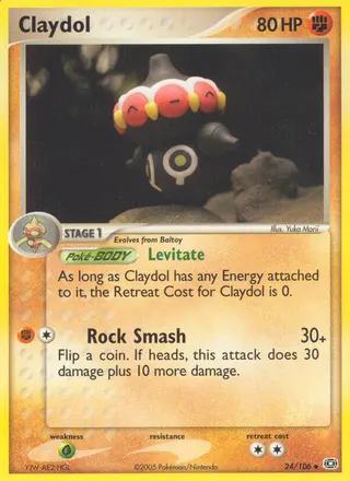 Carta Claydol